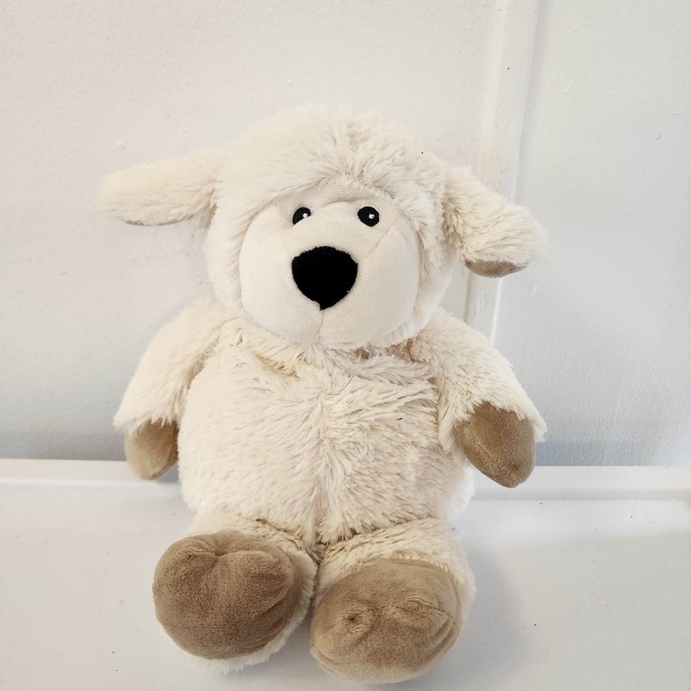 Warmies Microwavable Plush Lamb Lavender Scent Weighted Sensory Calming 8”